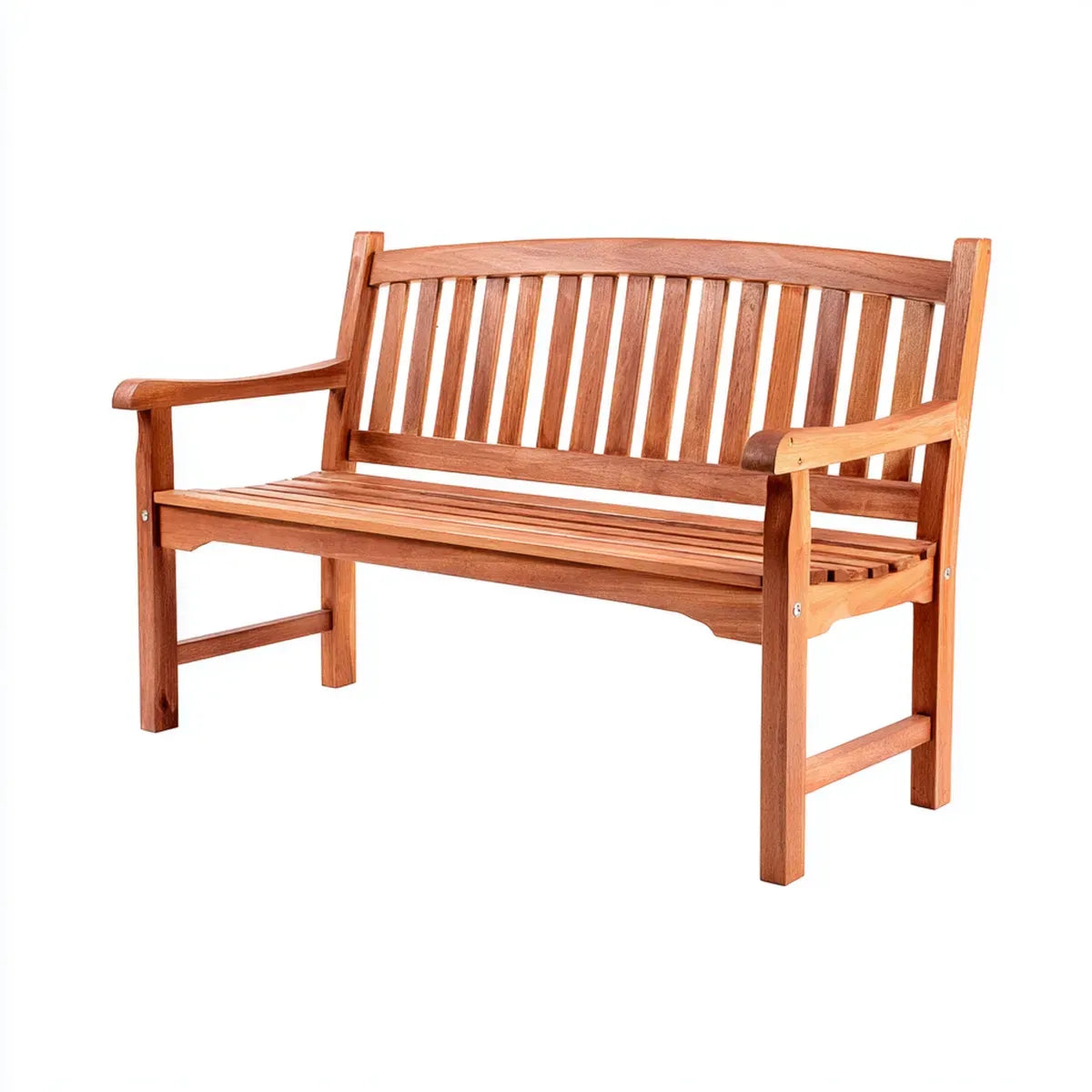 Ławka ogrodowa 2-fotelik Brązowy 120 x 60 x 90 cm z drewna acacia litego prostokątne