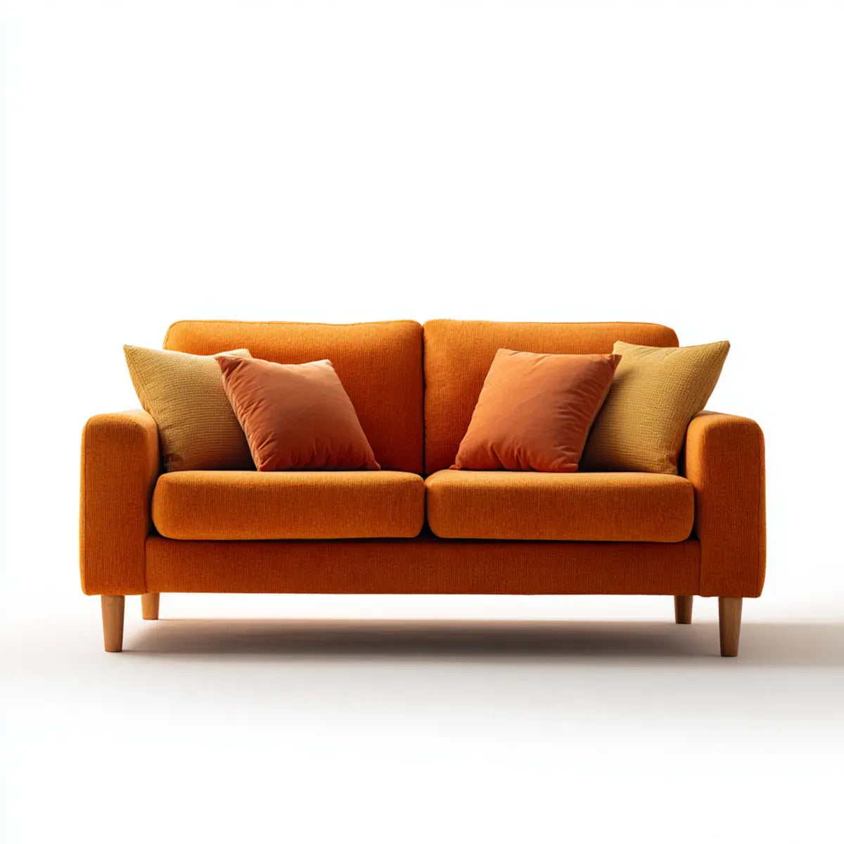 Sofa, 2-fotelowa sofa Orange 170 x 85 x 84 cm poliester prostokątna